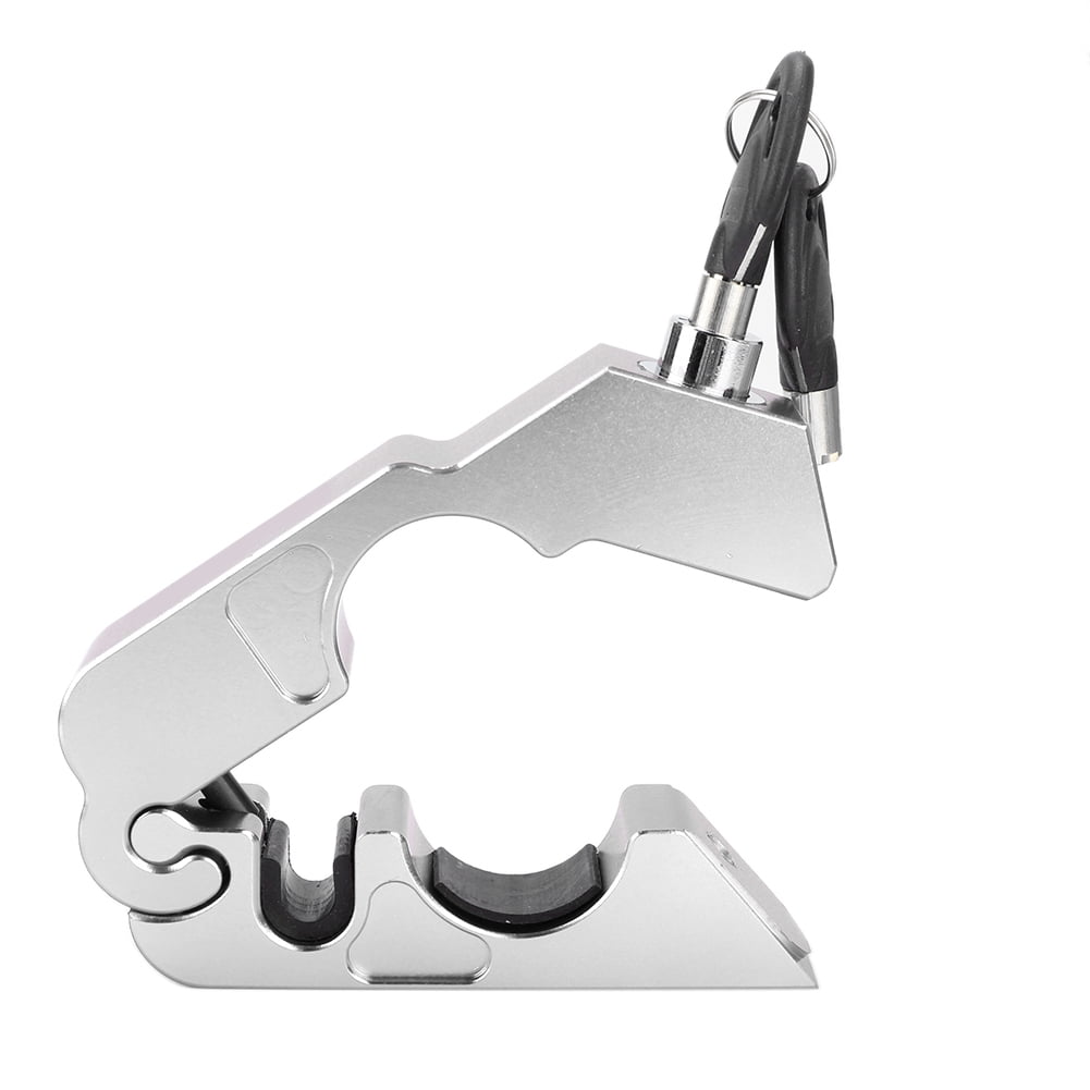 Universal CNC Aluminum Motorcycle Brake Lock Lever - Anti-Theft Handlebar Grip Lock (Choose Your Color)