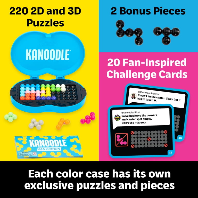Educational Insights Kanoodle Fan Edition - 20th Anniversary (Cyan