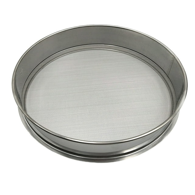 Colador de malla fina Yotijar acero inoxidable 12.5 pulgadas 600g Tamiz de harina