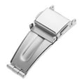thumbnail image 3 of facefd Stainless Steel Single Fold Over Clasp Buckle Insurance Watchband Clasp 12mm, 3 of 9