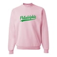 thumbnail image 2 of Go All Out City Of Philadelphia Pennsylvania Fashion Script Sweatshirt Crewneck Mens/Youth, 2 of 4