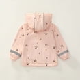 thumbnail image 6 of Curuila Toddler Girls Coat With Zipper Long Sleeve Cartoon Print Hooded Jacket For Girls Winter Warm Casual Soft Outerwear Size 2-3 Years, 6 of 6