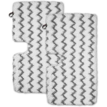 PUROSUR Microfiber Steam Mop Pads for Shark Steam Pocket Mop S3501 S3601 S3550 (2 Pack)