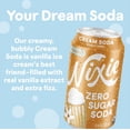 thumbnail image 3 of (Pack Of 24) Nixie Soda Zero Sugar Cream Soda 12 Fo, 3 of 5