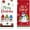 Red and Green, variant on JOOCAR Christmas Kitchen Towel, Red and Black Buffalo Plaid Christ Cross Christmas Tree Christmas Towel for Home Kitchen Festive Decoration Housewarming Gift Towel Set of 2