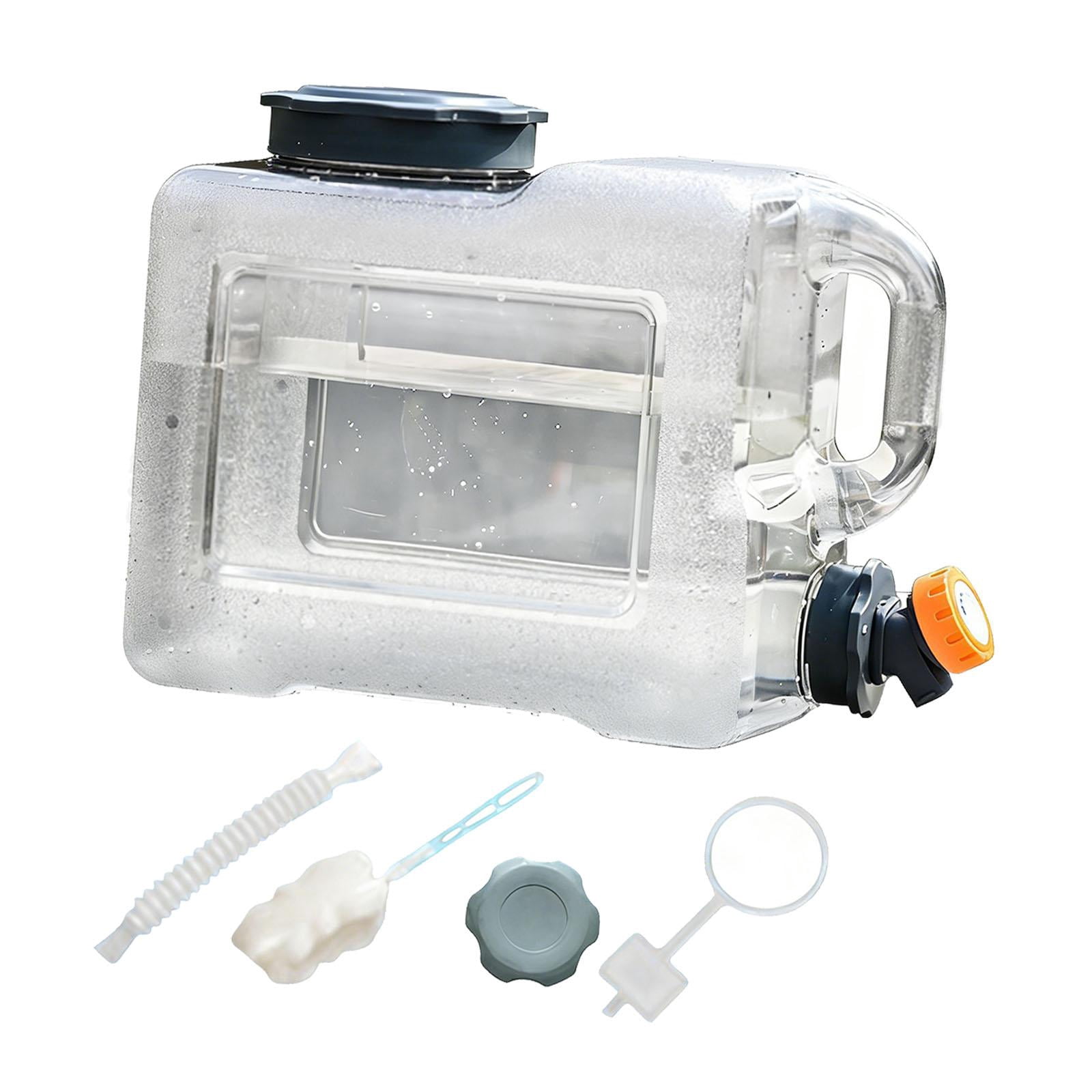 GARENDE Camping Water Jug with Spigot Portable Hydration Bucket for Emergency RV Car 8.6L