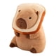 thumbnail image 1 of Peluche de carpincho, lindo animal de peluche de carpincho coleccionable de 53 cm, carpincho suave Tostada, 1 of 9