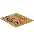 thumbnail image 2 of Rubber-Cal Floral Garden – Welcome Spring Doormat 15mm 18" X 30", 2 of 6