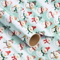 thumbnail image 7 of Snowmen With Scarves Christmas Wrapping Paper Rolls, Snowmen With Scarves Holiday Gift Wrapping Paper Merry Christmas, 7 of 7