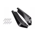 thumbnail image 3 of Front Bumper Lip Spoiler & Side Skirt Kit for 1.9M Wide Cars, ABS Plastic + Iron Splitter & Chin Diffuser Protector - Black Universal Body Kit for Sedans, 3 of 8