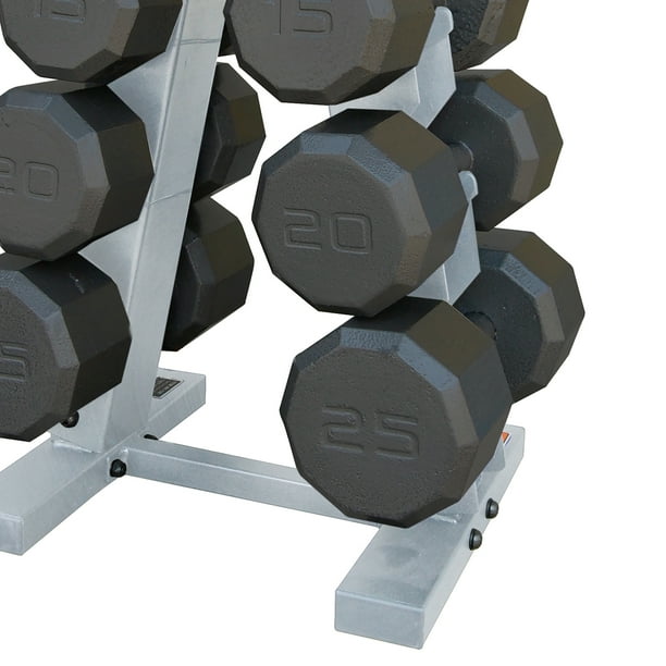 CAP Barbell 150 Lbs. Eco Dumbbells Set with Rack Walmart Business Supplies