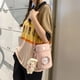 thumbnail image 5 of Bolso de mensajero para mujer, bolso de mano de dibujos animados, bolsos de hombro coreanos casuales (rosa) Sywqhk Para Estrenar, 5 of 8