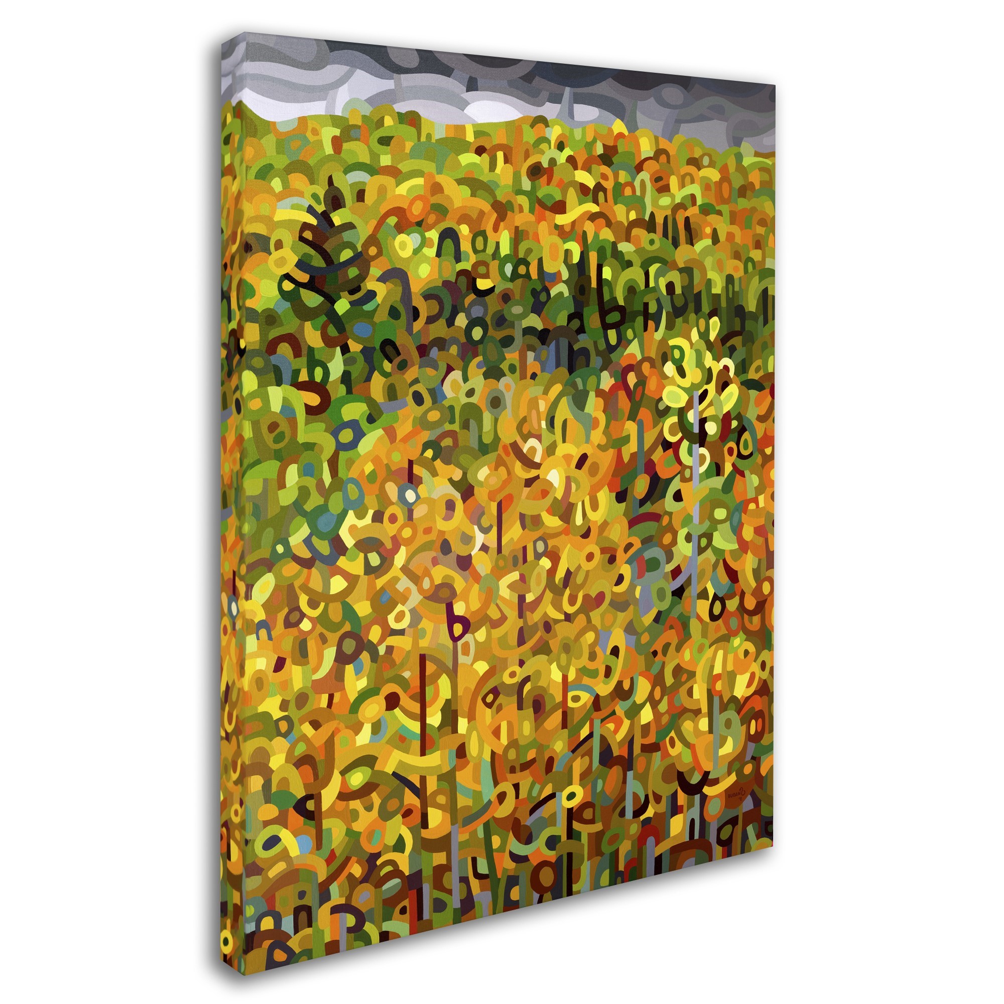 Trademark Fine Art "Towards Autumn" Canvas Art by Mandy Budan