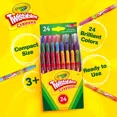 thumbnail image 6 of Crayola Mini Twistables Crayons, 24 Ct, Back to School Supplies for Kids, Classroom Supplies, Adaptive Art Tools, Gifts for Kids, 3+, 6 of 8