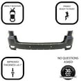 thumbnail image 3 of DCP Rear Bumper Cover for 2014-2015 Jeep Grand Cherokee w/Parking Aid Holes, 3 of 7