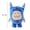 Jeff#Purple, variant on Don't Miss Out: Oddbods Plush - Seven Unique Characters Colorful Stuffed Animals with Unique Personalities - Fun Plush Toys for Kids 4+ and Oddbods Fans! 7.08in