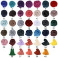 thumbnail image 4 of Turban Foulard Couleur Unie Douceur Cravate Couvre-Chef Châle Extensible Charmant Accessoire pour Femmes Cadeau Doux Châle Longs Foulards Cheveux Rouges, 4 of 6