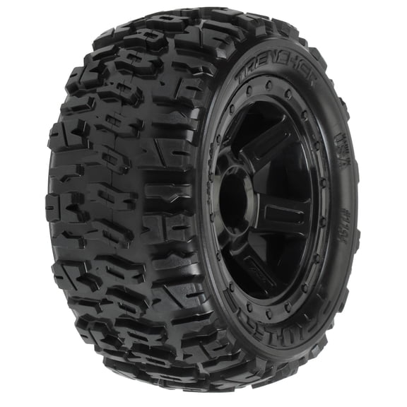 Pro-Line Racing 1/16 Trencher 2.2 M2 Tire Mnt Desperado WhlERevo PRO119411 RC Tire