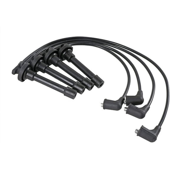 Ignition Spark Plug Wires 7mm (4PC Set) for 1993-2001 Honda Prelude L4 2.2L