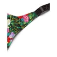 thumbnail image 2 of Victoria's Secret Swim Shine Strap Thong Bikini Bottom Tropical Floral Medium NWT, 2 of 2