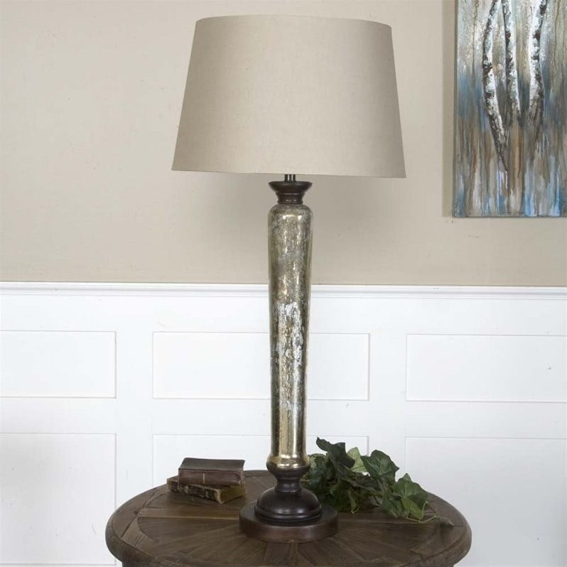 Uttermost Cassini Mercury Glass Buffet Lamp