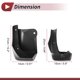 thumbnail image 3 of Unique Bargains 1 Set Mud Flaps Splash Guards para Honda Freed 2018-2024 Guardabarros delanteros y traseros con accesorios de montaje, 3 of 6