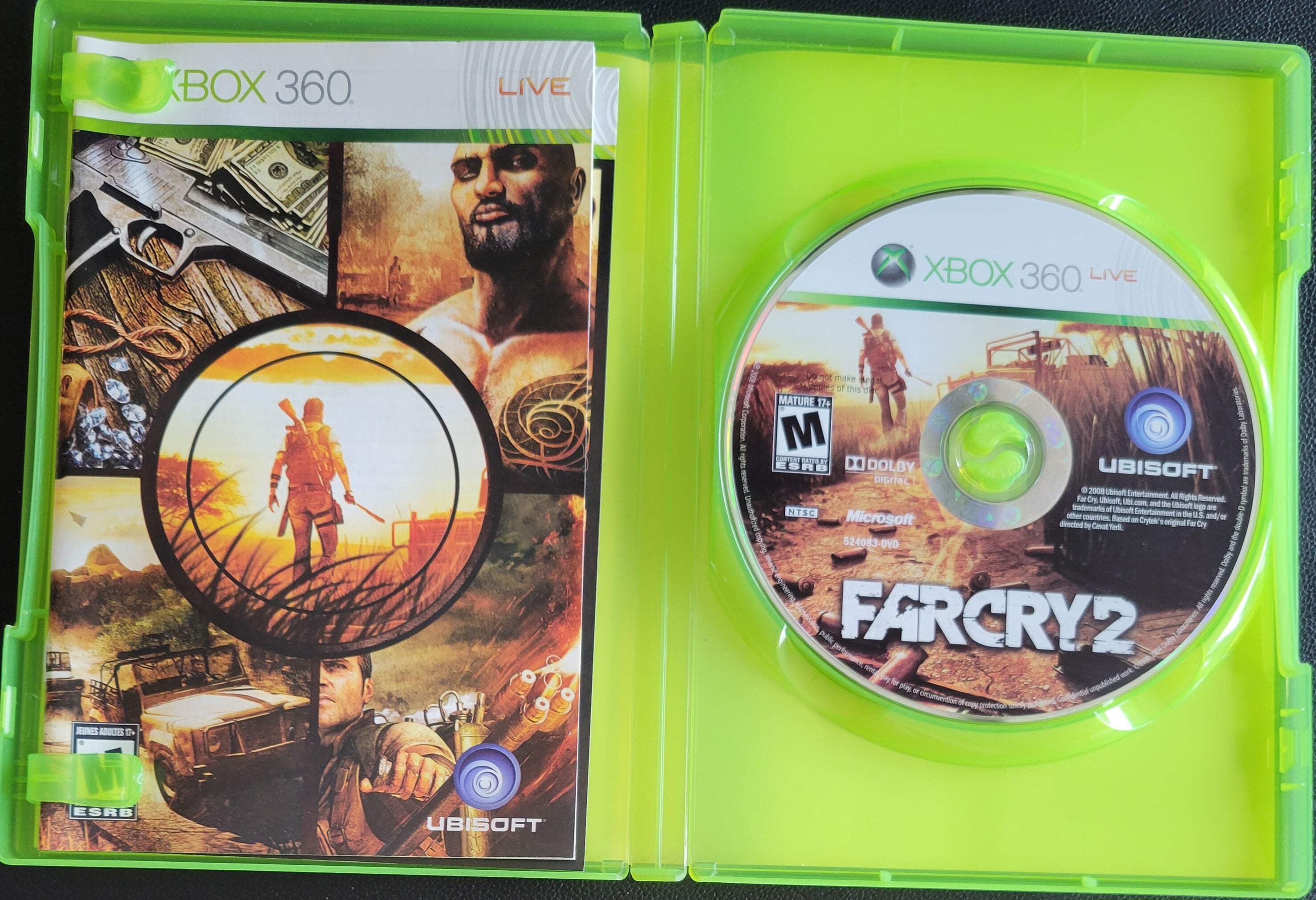 Fiche du jeu Far Cry 2 sur Microsoft Xbox 360 - Le Musee des Jeux Video