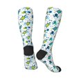 thumbnail image 4 of Daiia Sports Socks Cartoon Sea Creatures Printed Novelty Crew Socks for Men Women Knee High Socks Cotton Socks Soft & Breathable Support Unisex Socks, 4 of 9