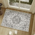 thumbnail image 3 of WIPONKEN 2x3 Area Rugs for Living Room Bedroom Dining Room Office Farmhouse, Machine Washable Non Slip Vintage Persia Rug Black, 3 of 8