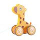thumbnail image 2 of Juguete de arrastre Montessori para niños pequeños Juguetes de arrastre Habilidad práctica Empujar y arrastrar jirafa, 2 of 9