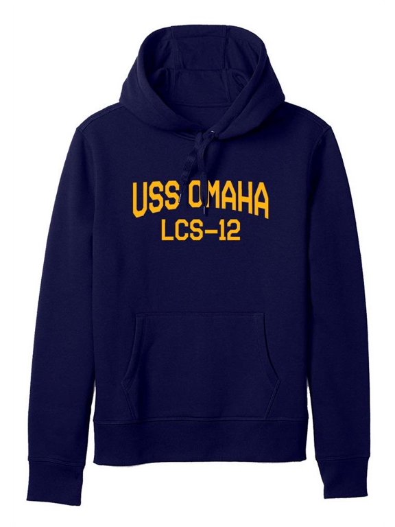 USS Omaha LCS-12 Independence Littoral Combat Ship Naval Warship Standard Size Pullover Hoodie