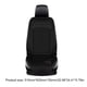thumbnail image 2 of Cojín de asiento con calefacción para coche funda de asiento con calefacción de 12V almohadilla térmica para asiento de coche con calefacción rápida, 2 of 9