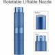 thumbnail image 4 of Botella de Spray de Bolsa Recargable Vacía de 8 ml, Atomizador de Perfume, Botella de Perfume en Spray de Recarga, Pulverizador de Viaje (Azul)-, 4 of 5