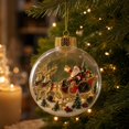 thumbnail image 5 of PoyoKee Christmas Decorations, Clear Acrylic Fillable Tree Balls, Hanging Christmas Ball Ornaments for Xmas Tree Home Holiday Wedding Party Decor, 5 of 8
