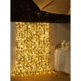 thumbnail image 5 of Zeeyh LED Solar String Lights Artificial Ivy Leaf Garland Plants Vine Hanging Wedding Garland Fairy Lights 5m for Party Wedding Garden Christmas Room Decor, 5 of 9