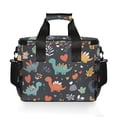 thumbnail image 7 of FORMRS Insulated Cooler Bag 24 Cans Capacity Soft Leakproof Lunch Box with Side Pockets, Cute Dinosaur, 7 of 7