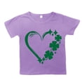 thumbnail image 5 of Godom Short Sleeve Shirt for Girls Casual Cute Blouse Kids Tee Tops Girl Clothes, 5 of 5