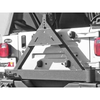 Rugged Ridge Tire Carrier, XHD Rear Bumper Fit 76-06 Jeep CJ/Wrangler YJ/TJ