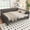Gray, variant on MODERNLUXE King Size Upholstery Daybed with USB Ports, White