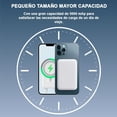 thumbnail image 3 of Power Bank Bateria Inalambrica Portátil Magnética Externa Carga Rapida Banco De Energia De 10,000mAh Solo Compatible con Funda MagSafe, 3 of 8
