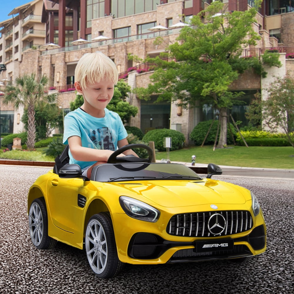 Kepooman Electric Car for Kids Car LZ-920 Dual Drive Battery 12V 2.4G Remote Control, Yellow Kepooman Electric Car for Kids Car LZ-920 Dual Drive Battery 12V 2.4G Remote Control, Yellow
