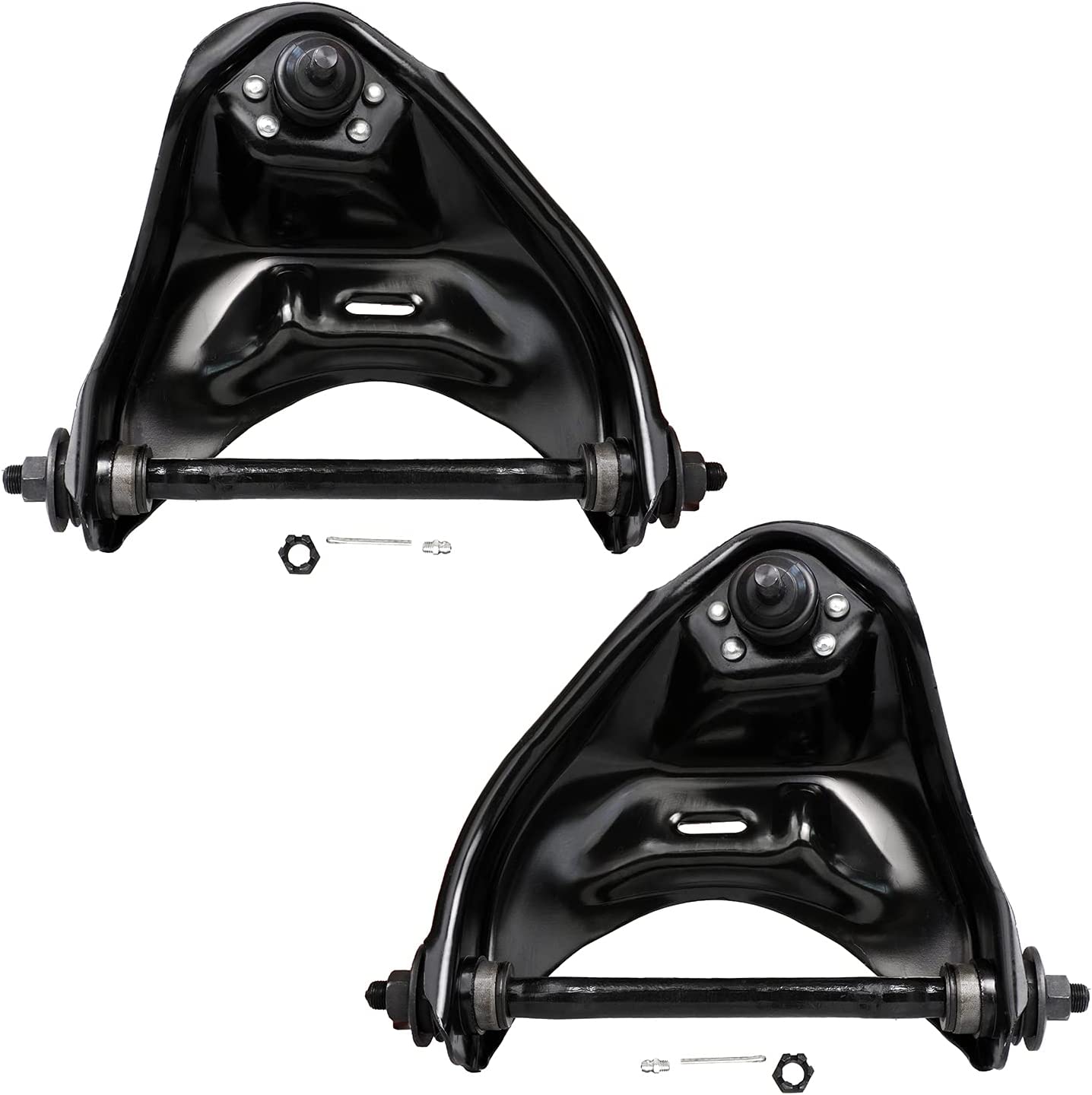 PartsW 11-Piece Front End Suspension Kit For Chevy Blazer S10, GMC S15 Jimmy, Sonoma – Control Arms, Tie Rods, Ball Joints – Lifetime Warranty