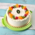 thumbnail image 2 of Porte-conteneurs à Gâteau Rond Portable avec Poignées Pliables et Serrure à Clip, Sans BPA, 2 of 6