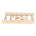 thumbnail image 3 of Bamboo Dish Plate, Dish Rack Environmental Friendly Ventilated Strong Sturdy  For Dinning Room For Kitchen 5 Grids 23cm, 3 of 8
