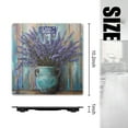 thumbnail image 2 of Bathroom Scale, Highly Accurate Digital Body Scale,Precisely Measures Weight up to 400 lbs-Vase Of Lavender In Front Of Old Wooden Wall, 2 of 4