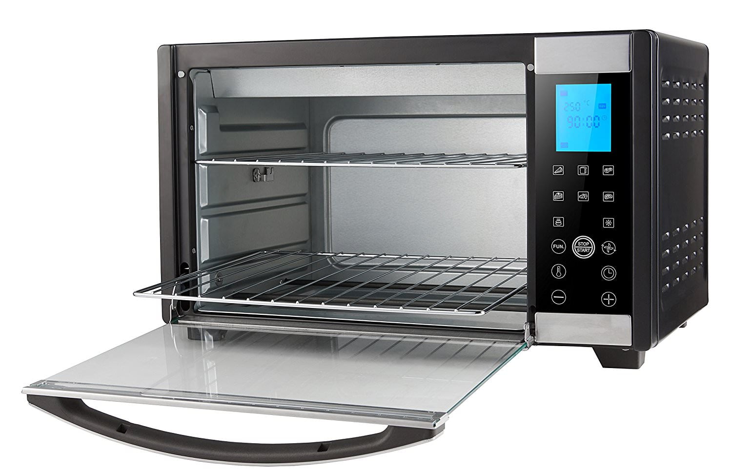 Emerson Red Toaster Oven