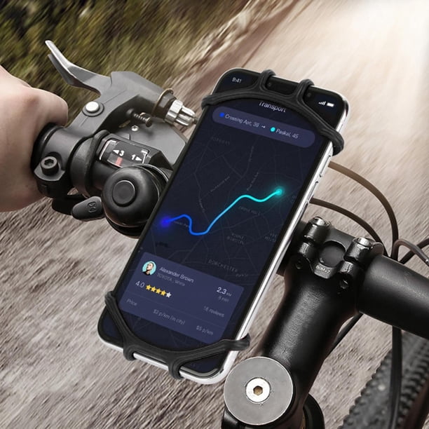 Soporte Para Manillar De Bicicleta, Soporte Para Teléfono, Soporte Para Teléfono De Bicicleta De 360 ° Para Bicicletas Y Scooters