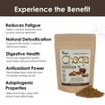 thumbnail image 4 of Sayan Herbal Tea, Siberian Raw Coarse Chaga Powder, Immune and Digestive Support Supplements (4 OZ), 4 of 7