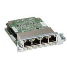 Cisco EHWIC-4ESG-P Enhanced High-Speed WAN Interface Card 4 x 10 100 1000Base-T WAN100 Mbit s by Cisco