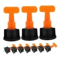 thumbnail image 5 of Masteelf  50 Sets Tile Leveling Tiling Positioning Leveler Spacers and Orange, 5 of 8